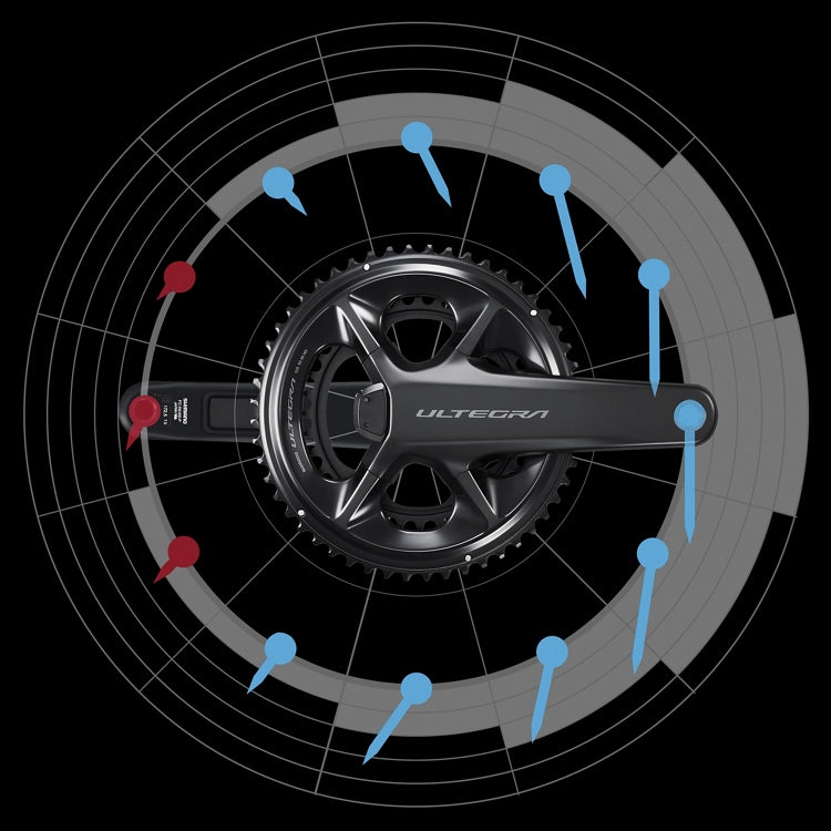 Shimano Ultegra Dual Sided Power Meter Crankset 12s FC R8100 P Chapter 2 Cycle