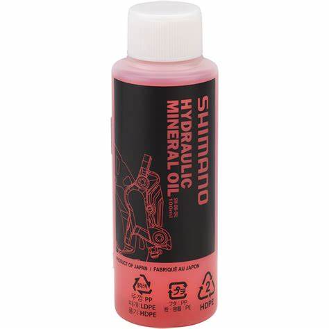 Shimano Mineral Oil Brake Fluid 100 500ml Chapter 2 Cycle